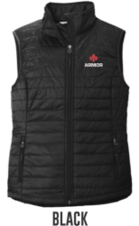 Picture of Armor Ladies Packable Puffy Vest