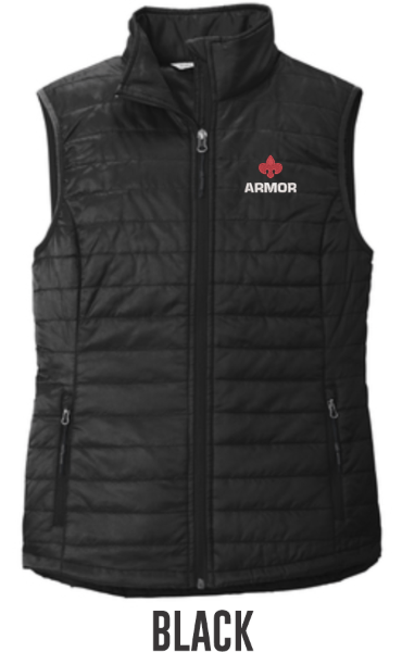 Picture of Armor Ladies Packable Puffy Vest