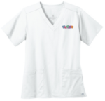 Picture of Pediatric Associates Women's Work Flex V-Neck Top