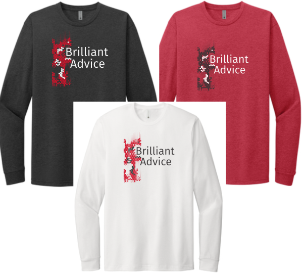 Picture of Brillliant Advice '26 Long Sleeve Tee